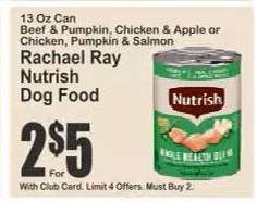 Rachael Ray Nutrish Dog Food