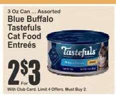 Blue Buffalo Tastefuls Cat Food Entrées
