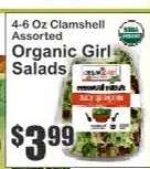 Organic Girl Salads