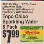 Topo Chico Sparkling Water 8 Pack