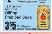 Olipop Prebiotic Soda