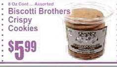 Biscotti Brothers Crispy Cookies