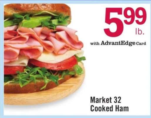 Market 32 Cooked Ham