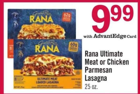 Rana Ultimate Meat or Chicken Parmesan Lasagna