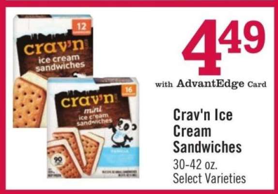 Crav’n Ice Cream Sandwiches