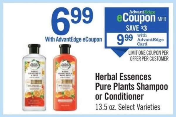 Herbal Essences Pure Plants Shampoo or Conditioner
