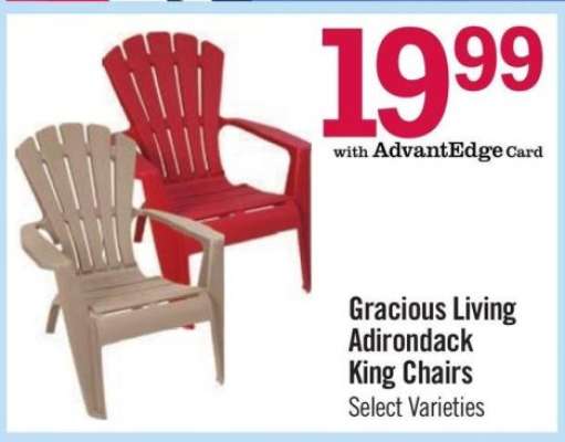Gracious Living Adirondack King Chairs