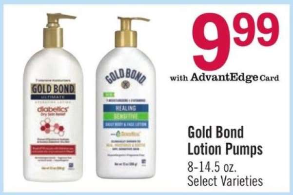 Gold Bond Lotion Pumps