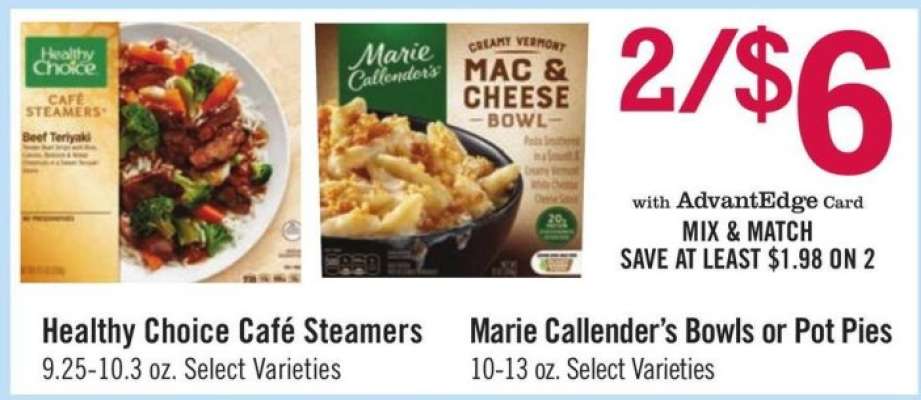 Marie Callender’s Bowls or Pot Pies