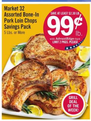 Market 32 Assorted Bone-In Pork Loin Chops Savings Pack