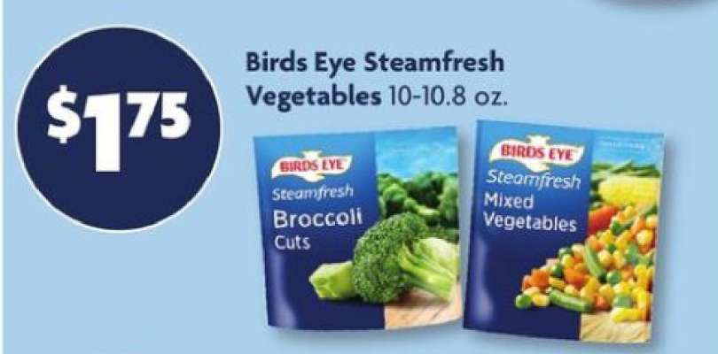 Birds Eye Steamfresh Vegetables
