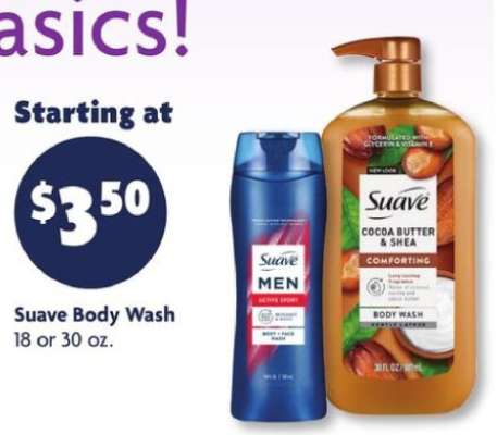 Suave Body Wash