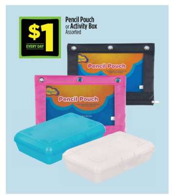 Pencil Pouch or Activity Box