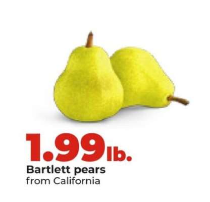 Bartlett Pears