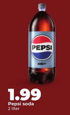 Pepsi soda