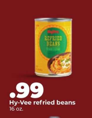 Hy-Vee refried beans