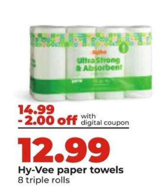 Hy-Vee paper towels