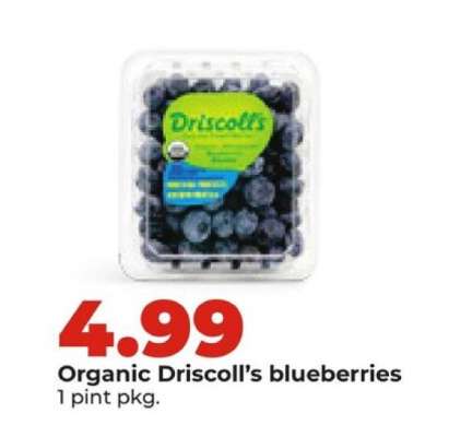 Organic Driscoll's blueberries
