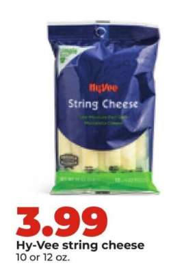 Hy-Vee string cheese