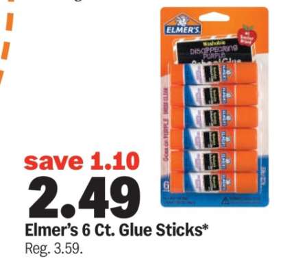 Elmer’s 6 Ct. Glue Sticks
