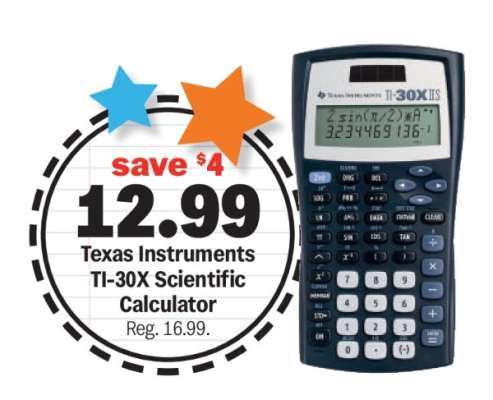 Texas Instruments TI-30X Scientific Calculator