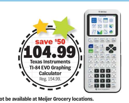 Texas Instruments TI-84 EVO Graphing Calculator
