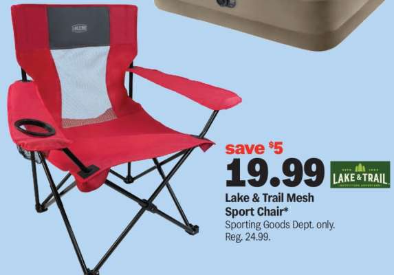 Lake & Trail Mesh Sport Chair