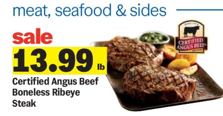 Certified Angus Beef Boneless Ribeye Steak