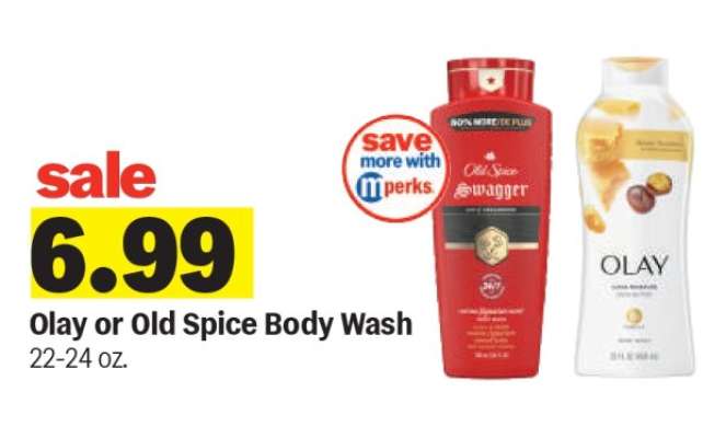 Olay or Old Spice Body Wash*