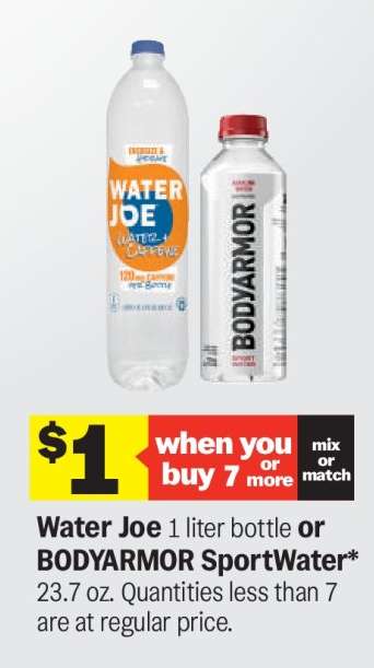 Water Joe or BODYARMOR SportWater