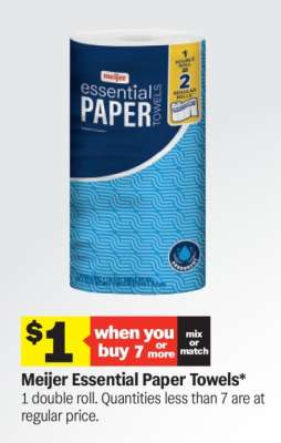 Meijer Essential Paper Towels*