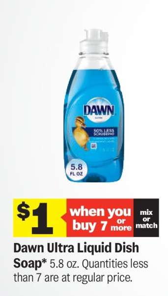 Dawn Ultra Liquid Dish Soap*