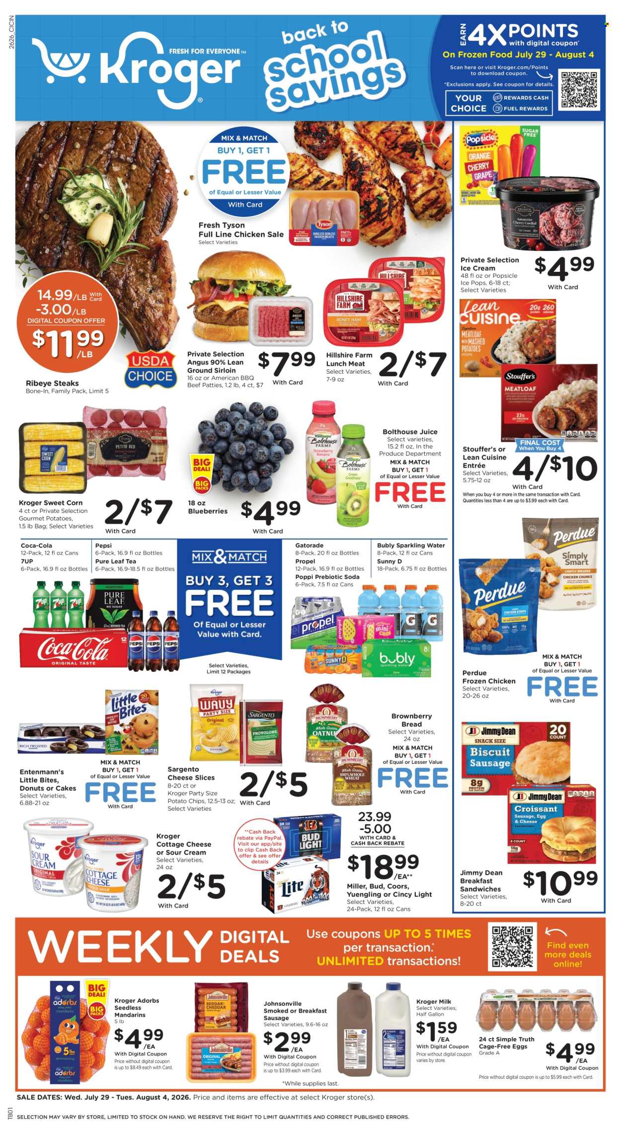 Kroger ad - 07/29/2026 - 08/04/2026. Page 1