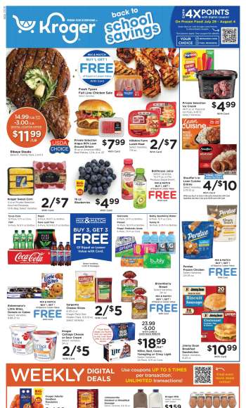 Kroger Flyer - 07/29/2026 - 08/04/2026.