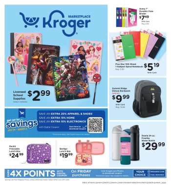 Kroger Flyer - 07/29/2026 - 08/04/2026.