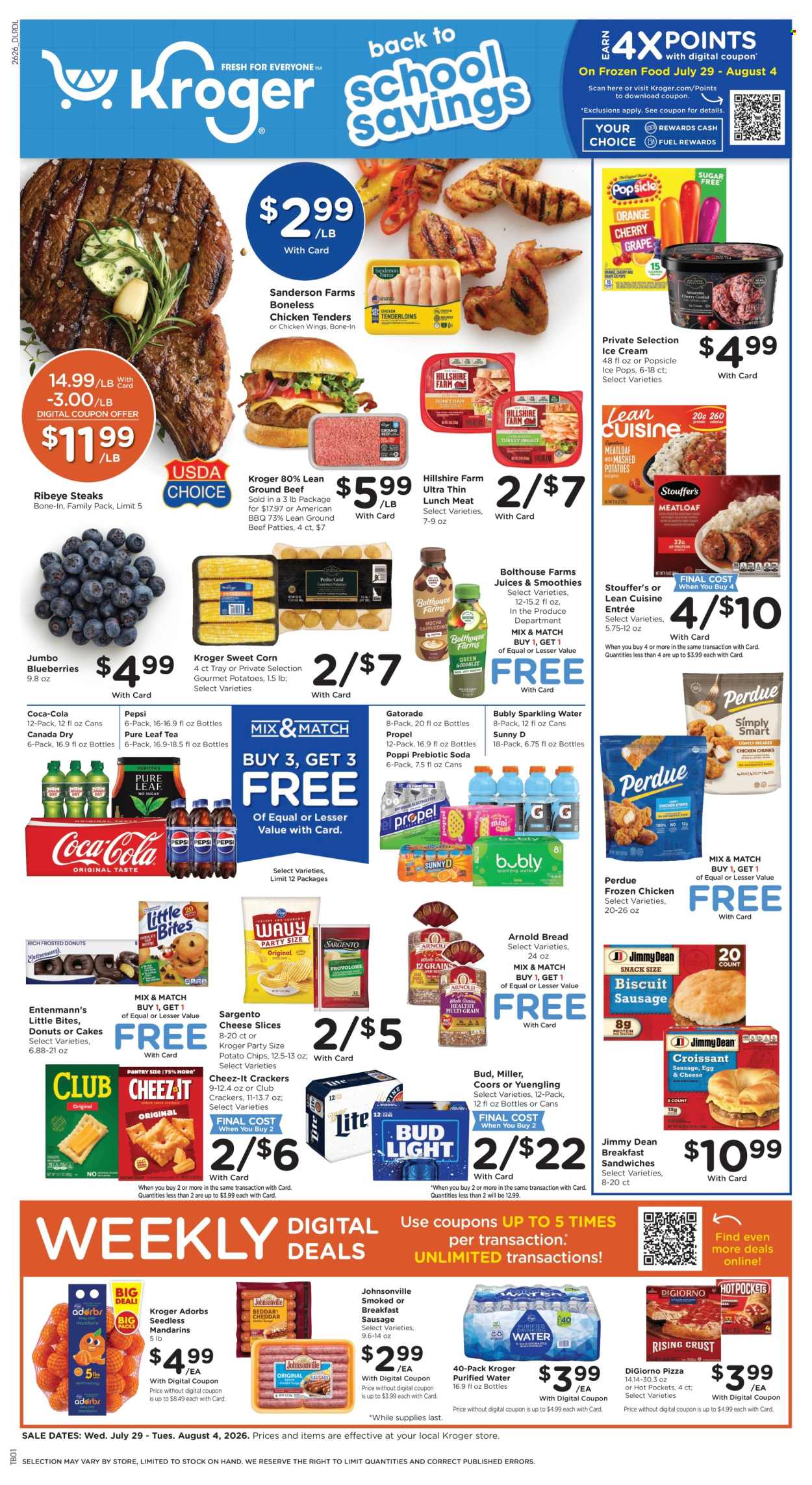 Kroger ad - 07/29/2026 - 08/04/2026. Page 1