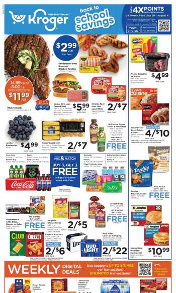 Kroger Flyer - 07/29/2026 - 08/04/2026.