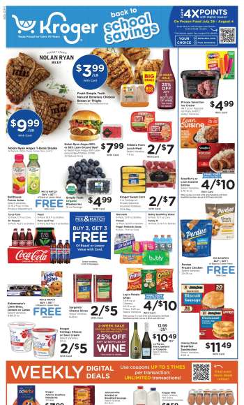 Kroger Flyer - 07/29/2026 - 08/04/2026.