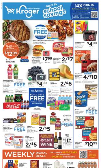 Kroger Flyer - 07/29/2026 - 08/04/2026.
