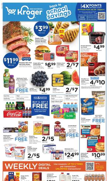 Kroger Flyer - 07/29/2026 - 08/04/2026.
