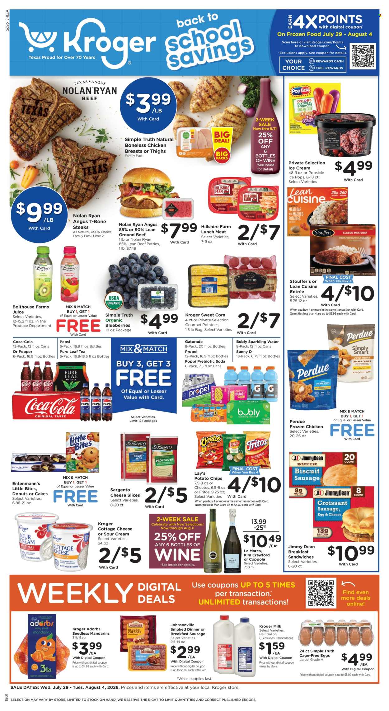 Kroger ad - 07/29/2026 - 08/04/2026. Page 1