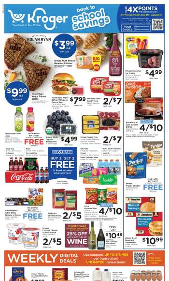 Kroger Flyer - 07/29/2026 - 08/04/2026.
