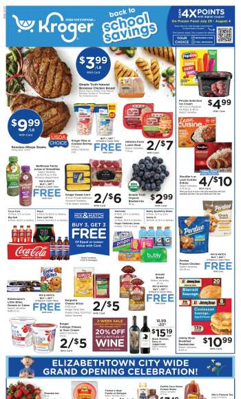 Kroger Flyer - 07/29/2026 - 08/04/2026.