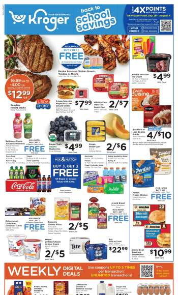 Kroger Flyer - 07/29/2026 - 08/04/2026.