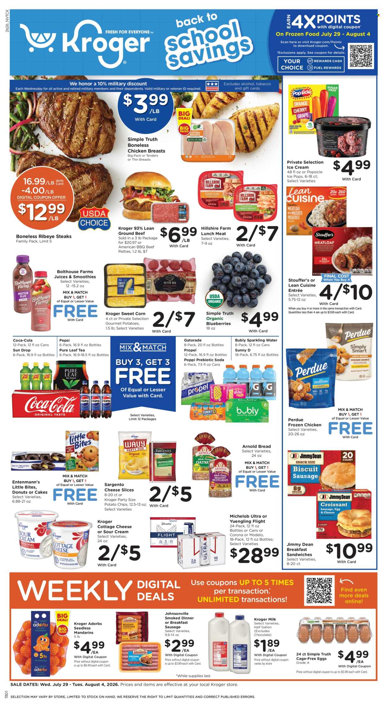 Kroger ad - 07/29/2026 - 08/04/2026. Page 1