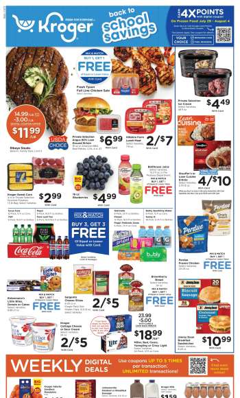 Kroger Flyer - 07/29/2026 - 08/04/2026.