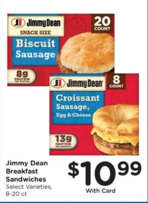 Jimmy Dean Breakfast Sandwiches