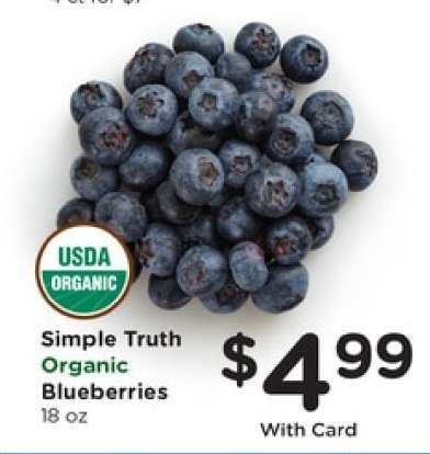 Simple Truth Organic Blueberries