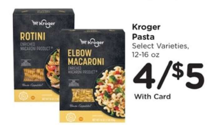 Kroger Pasta