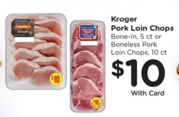 Kroger Pork Loin Chops